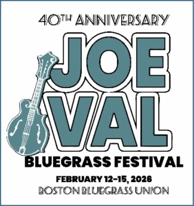 2026 Joe Val Bluegrass Festival graphic